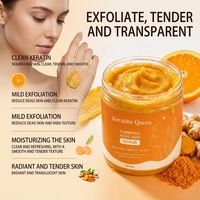 Gommage corporel au curcuma naturel et biologique en gros pour éclaircir les taches brunes, blanchir et exfolier la peau – Gommage au curcuma