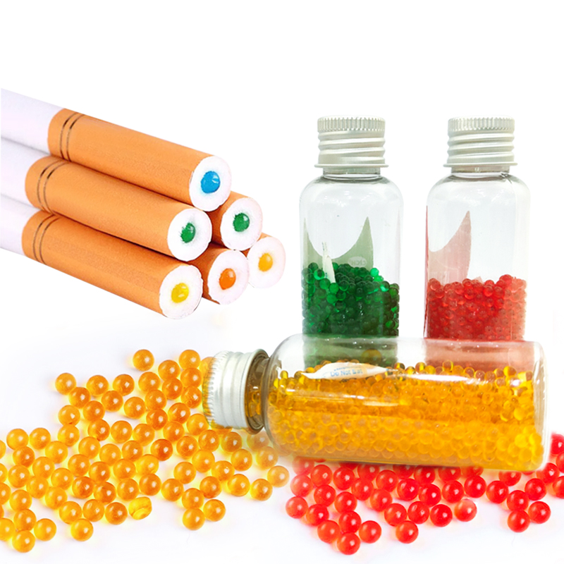 Шарики с помпоном mentoll от производителя, шарики с мятными капсулами, шарики с фильтром дыма, поп