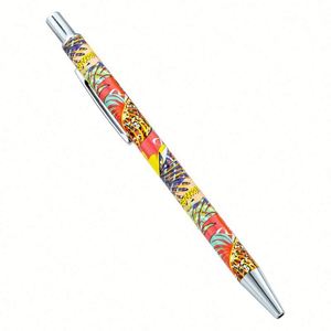 1.0Mm <b>Retractable</b> Heat Transfer Film Ballpoint Wholesale Laser-Engraved Logo Rotating Metal Promotional Gift <b>Pen</b> - Product Image 1