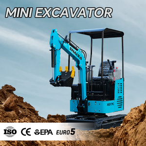 Ücretsiz kargo 1.7 Ton Mini Laidong motor ekskavatör hidrolik paletli mikro ekskavatör ile EPA/CE motor - Product Image 3