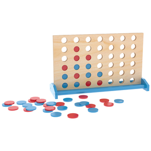 Nature Connect <strong>4</strong> Connect Four <strong>Game</strong> Wooden Garden Four in a <strong>Row</strong> Toys Wooden <strong>Games</strong> Winning Four - Product Image 2