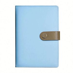 Waterproof <b>A5</b> Hardcover Diary Journal Planners 100 Sheets Stationery <b>Notepad</b> in Leather Cover for School Use - Product Image 2
