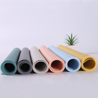Set de table en silicone de qualité alimentaire extra large classique, anti-brûlure, anti-huile, résistant aux hautes températures, réutilisable