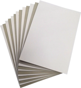 Panneau triple de papier du carton 250gsm blanc et côté simple arrière de duplex enduit pour l'empaquetage - Product Image 2