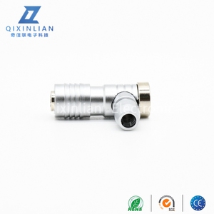 Đầu nối nữ góc phải XS6-5P + Bộ phận lắp ráp nhà ở đầu nối tự Kéo Đẩy - Product Image 3