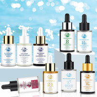 Sérum éclaircissant à la nicotinamide en marque privée, sérum naturel à l'arbutine pour éclaircir le teint et éliminer les taches brunes pour les peaux noires