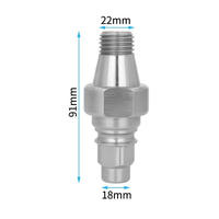 Adaptateur de perçage diamant, mèche de perçage, alliage d'aluminium, connecteur femelle/mâle pour mur, perforateur de béton, perçage de mur de brique