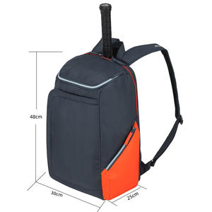 Sac de raquette de tennis personnalisé en usine, sac de raquette de pickleball, sac de raquette de tennis de plage, sac à dos de raquette de padel avec compartiment pour chaussures - Product Image 6