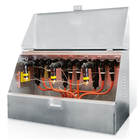 Boîtier de distribution de câbles de style américain DFW-15kV/200A, niveau de protection IP54, pour extérieur, boîte de dérivation de câbles, ligne aérienne