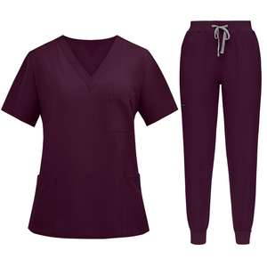 Ensemble de blouses et de pantalons de travail, logo personnalisé, pantalon cargo, ensemble de blouses pour spa et uniforme médical - Product Image 6