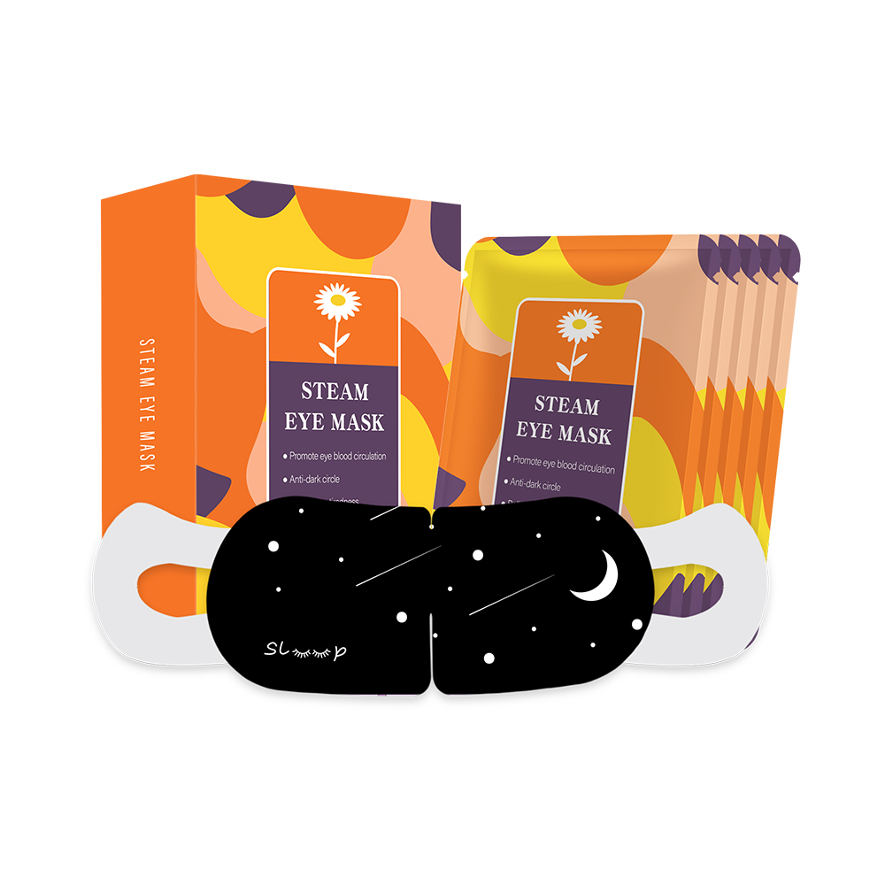 Hot Zachte Instant Eye Care Mask Patch Zelf Verwarming Stoom Hot Warm Wegwerp Slapen Oogmasker