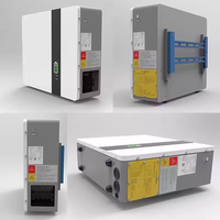 Enerlution Grade a 100Ah Lifepo4 LFP Cell Battery Pack Solar Power Powerwall Wall Mounted Lithium Ion Solax Battery