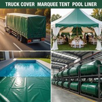 Bâche de camion et de remorque 1000D 20x20 600-900GSM en polyester non tissé PVC 100% robuste, anti-UV, unie et imperméable