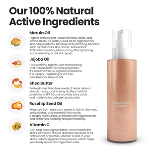 Aceite de bronceado corporal dorado de etiqueta privada con ingredientes veganos Sun Tan Shimmer Mousse Cream - Product Image 6