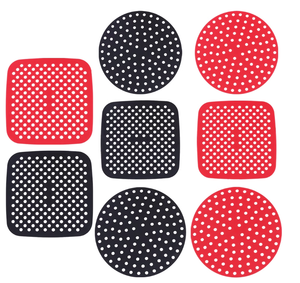Accessories for <strong>AirFryer</strong> Reusable Silicone <strong>Liners</strong> and Parchment Paper Baking &amp; Pastry Tools Replacement - Product Image 5