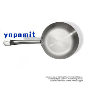 Poêle à frire commerciale robuste <span class=keywords><strong>de</strong></span> grande taille, qualité restaurant, avec logo personnalisé, directement <span class=keywords><strong>de</strong></span> l'usine <span class=keywords><strong>de</strong></span> Jiangmen pour les commandes en gros - Product Image 1