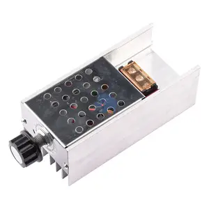 AC 220V 6000W Speed Controller High Power SCR Voltage Regulator Dimmer Switch Speed Temperature Control Thermostat