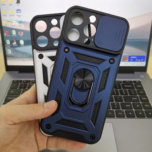 Étuis de téléphone portable à fenêtre coulissante pour Tecno Pova <span class=keywords><strong>6</strong></span> porte-anneau béquille caméra housses arrière de protection pour Tecno Camon 30 5G - Product Image 5