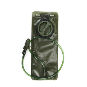 Poche à eau souple 3L verte en EVA avec tube d'hydratation pour la randonnée, le camping et le trekking - Product Image 5