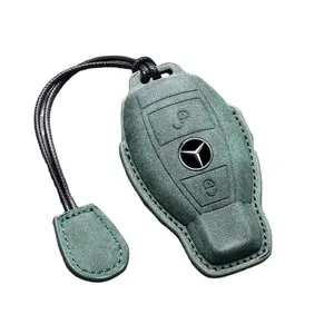 Sıcak satış ucuz fiyat fabrika toptan araba deri Tpu anahtar kapak için Mercedes Benz araba anahtarı aksesuarları