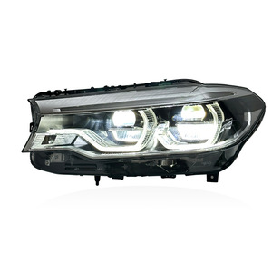 JY ไฟหน้า LED 12V สำหรับ5ชุด G38 G30, 2018-2020อัพเกรด lci ช้อนสไตล์ lci เมทริกซ์ชุดไฟหน้า LED headlamp - Product Image 5