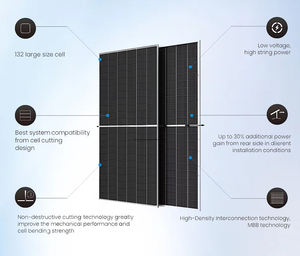 트리나 솔라 버텍스 n 타입 715w 720w 725w 730w 735w 740w 모노 상업용 알루미늄 프레임 태양광 패널 시스템용 - Product Image 2