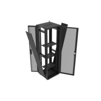 Armoire réseau 32U 42U 48U 800x900 en acier laminé à froid, rack de serveur 19 pouces, support de sol pour données, en stock