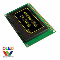1,54 ''1,54 pulgadas 128x64 8pin o 20pin Módulo de pantalla OLED ssd1309 SPI paralelo I2C interfaz interior