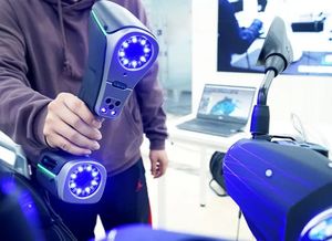 ماسح ليزر ثلاثي الأبعاد عالي الجودة مع واجهة USB تجربة مسح سلسة سرعة مسح سريع تطبيق واسع النطاق في المخزون - Product Image 5