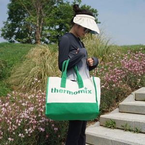 Custom <b>Printed</b> Organic Cotton Canvas Tote Bag <b>Extra</b> <b>Large</b> Capacity Personalized Logo Heavy-Weight Oversized Shopping Bag - Product Image 3