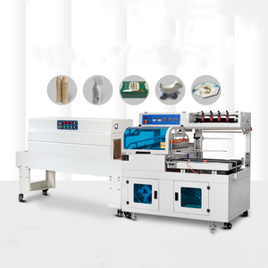 Macchina per Imballaggio Industriale Completamente Automatica con Sigillatrice a L e Tunnel Termoretraibile per Film POF - Product Image 1