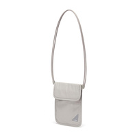Vente chaude personnalisé unisexe suspendu carte de crédit et porte-passeport étanche portefeuille pochette sac cou sangle OEM accessoires de voyage
