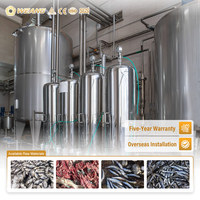Machine de production de concentré de protéines de poisson, ligne de production d'engrais liquide hydrosoluble à base de protéines de poisson