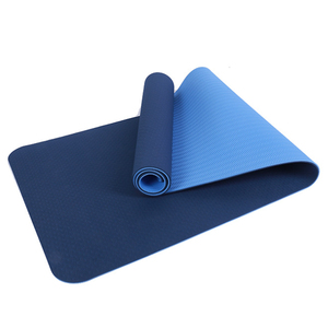 Tapis de yoga personnalisé en TPE haute densité disponible en 4mm, 6mm, 8mm d'épaisseur avec couleurs et logos personnalisés pour une pratique avancée - Product Image 1