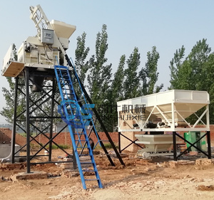 Hoàn toàn tự động Hệ thống điều khiển di chuyển khô mix thực vật di động trạm trộn bê tông nhà máy để bán - Product Image 2