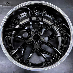 Jantes forgées OEM à profil profond concave polies en alliage d'aluminium, 2/3 pièces, 5x120 5x112, 20 21 22 24 26 28 pouces - Product Image 3