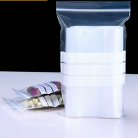 Sac rétractable auto-scellant à zip-lock en plastique PE recyclé pour vêtements pour affichage d'échantillons avec traitement de surface d'impression par héliogravure
