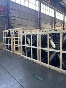 Ventilateur de panneau haute efficacité avec moteur EC à entraînement direct et tension personnalisable pour une utilisation polyvalente - Product Image 2