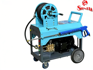 Nouveau Nettoyeur <span class=keywords><strong>de</strong></span> canalisations à eau froide électrique 4KW 20L/min haute pression avec tuyau <span class=keywords><strong>de</strong></span> 30m et kit <span class=keywords><strong>de</strong></span> buses complet pour usage commercial - Product Image 2
