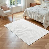 Meistverkaufter Heimteppich im Minimalistischen Stil Kaschmirähnlicher Jacquard-Teppich Schallisolierend Rutschfest Maschinenwaschbar