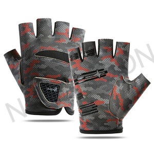 Customizable Men's Fishing <b>Gloves</b> with Logo Camouflage Printing Non-slip Professional Fishing Hunting <b>Gloves</b> - Product Image 4