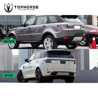 SVR Kit de carrosserie pour Range Rov-er Sport L494 Autobiography Land Rov-er Kit de mise à niveau Facelift Conversion Kit de carrosserie PP Material Bumper