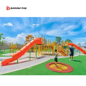 <span class=keywords><strong>Trampoline</strong></span> d'extérieur sans filet de sécurité <span class=keywords><strong>Trampoline</strong></span> sautant enterré dans le sol pour parc public - Product Image 1