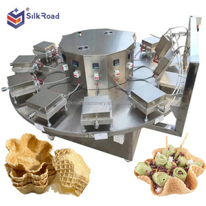 Giá Tốt Taco Hình Waffle Cone / Ice Cream Cone Bowl Máy Làm/Waffle Bowl Maker - Product Image 3