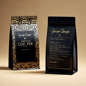 Sacchetti Personalizzati Richiudibili <span class=keywords><strong>per</strong></span> Caffè 100g 500g, Buste in Plastica Mylar <span class=keywords><strong>per</strong></span> Confezionamento, Sacchetti <span class=keywords><strong>per</strong></span> Proteine in Polvere e Caffè - Product Image 1