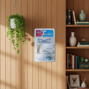 Ganchos de sujeción atornillables con surtido de clavijas para montaje en pared y colgar - Product Image 2