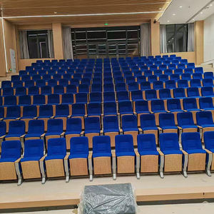 Chaises empilables en métal bon marché en gros pour les salles de réception, les événements, les hôtels, les églises, les théâtres - Product Image 6
