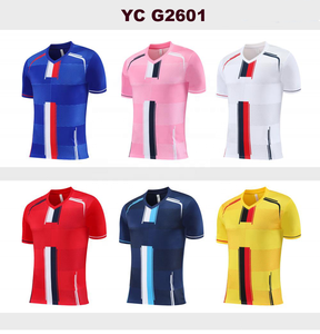 Maglie da Calcio Personalizzate di Alta Qualità con Logo Sublimato, 100% Poliestere, Asciugatura Rapida, Unisex, Solo <span class=keywords><strong>Maglia</strong></span> - Product Image 1
