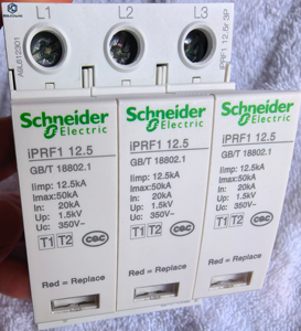อุปกรณ์ป้องกันไฟกระชาก IPRF1 12.5 3P สำหรับไฟฟ้า 3 เฟส ป้องกันไฟเกินแรงดันและไฟตกแรงดัน - Product Image 1