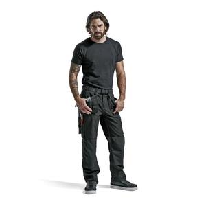 Blaklader กางเกงทำงาน7330509482841น้ำหนักเบา, กางเกงช่างฝีมือสีดำ - Product Image 3